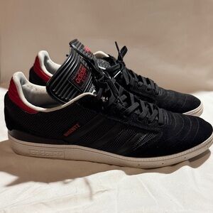 Adidas Black and Red Casual Shoes